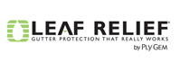 Leaf Relief gutter protection logo